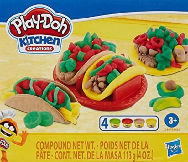 PlayDoh Kitchen Creations Taco Time Play Juego de_1