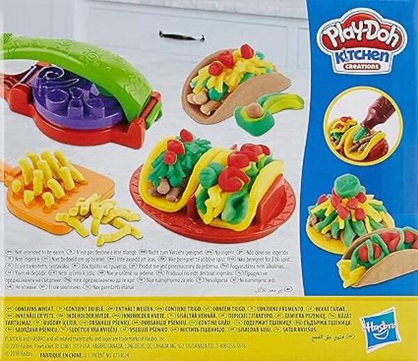 PlayDoh Kitchen Creations Taco Time Play Juego de_2