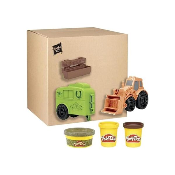PlayDoh Ruedas de juguete de camión de granja para niños_2