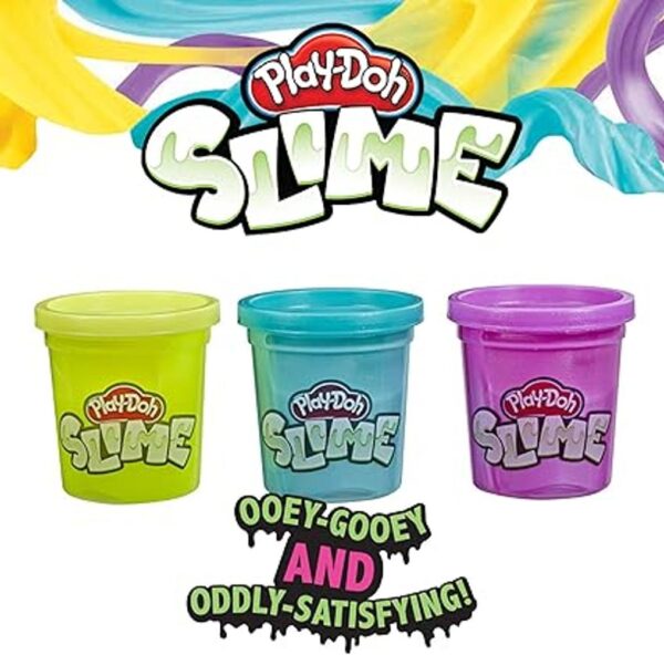 PlayDoh Brand Slime 3 Pack de Slime no tóxico amarillo_3