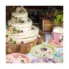 Platos y tazas de papel de Alice and Wonderland platillos