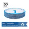 Platos para fiesta de cumpleaños de 1st Happy Birthday 9