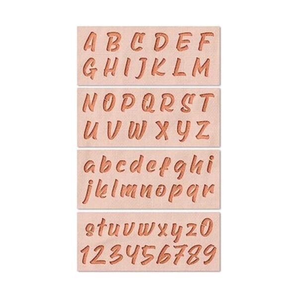 Plantillas de letras todas las letras y números