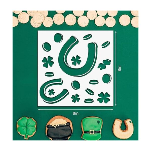 Plantillas grandes de trébol del día de San Patricio para_2