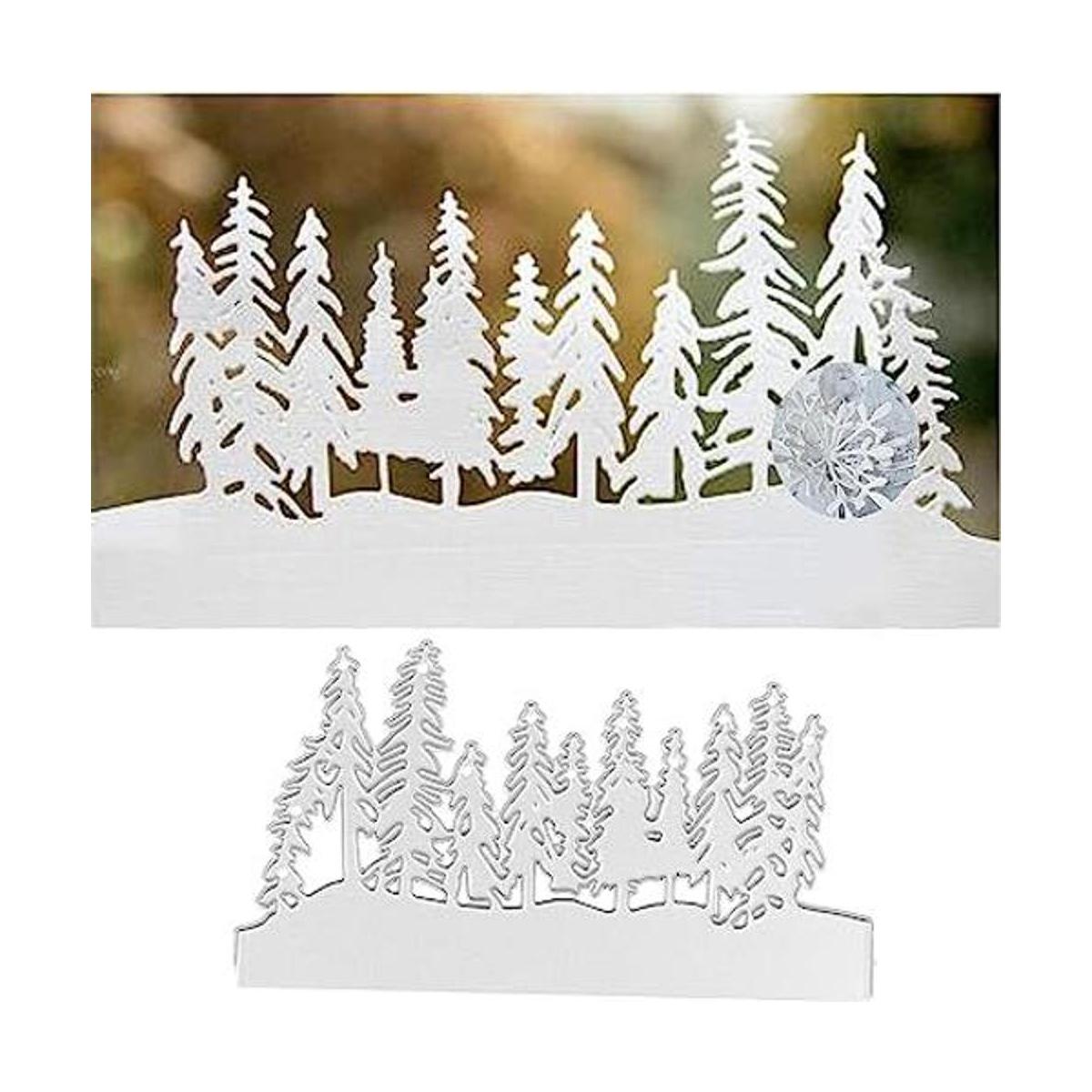 Plantillas de corte de metal para árbol de Navidad diseño