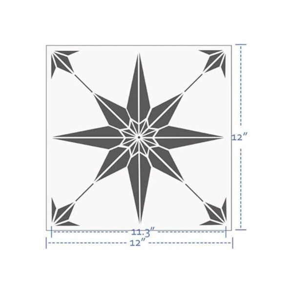 Plantilla reutilizable para azulejos de 12.0 x 12.0 in_4