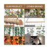 Plantas artificiales de eucalipto para colgar en la pared