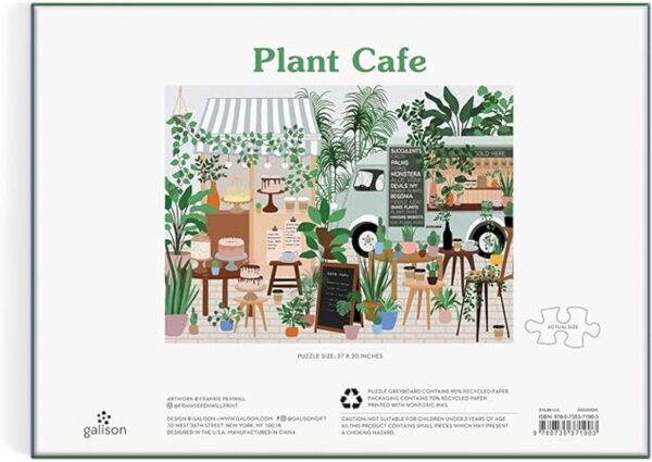 Plant Cafe Rompecabezas de 1000 piezas de Galison_2