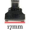 Plano Slim delgada cinta cable FPC FPV Negro ángulo de 90_3