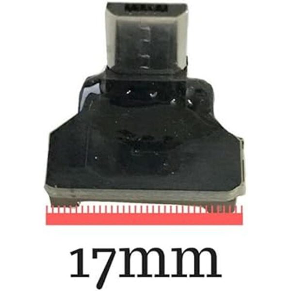 Plano Slim delgada cinta cable FPC FPV Negro ángulo de 90_3