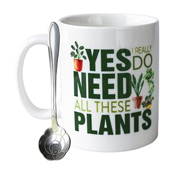 Plant Lover Gifts and Plant Mom Plant Lady Coffee Mug