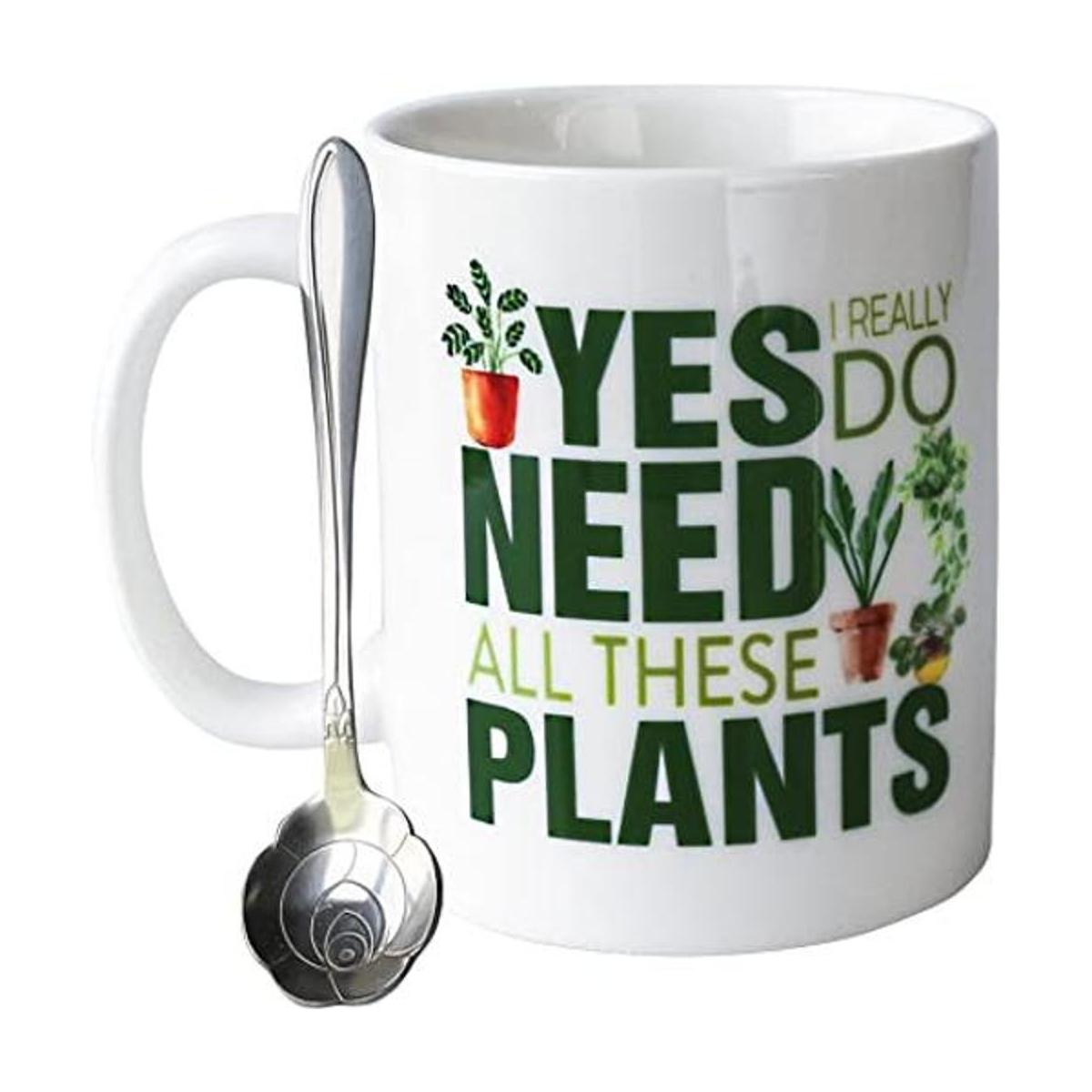 Plant Lover Gifts and Plant Mom Plant Lady Coffee Mug