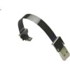 Plano Slim delgada cinta cable FPC FPV Negro ángulo de 90_1