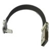 Plano Slim delgada cinta cable FPC FPV Negro ángulo de 90_6