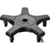 Plant Stand 18410 carrito bajo para plantas color negro