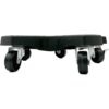 Plant Stand 18410 carrito bajo para plantas color negro