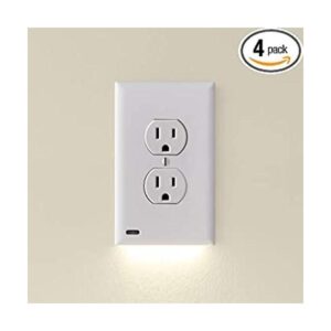 Placa para cubrir enchufe SnapPower Guidelight con luz