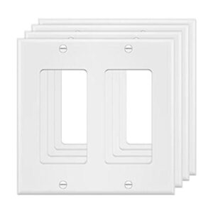 Placa frontal eléctrica de pared de 2 bandas para