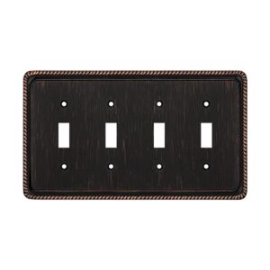 Placa decorativa de pared con borde de cuerda cubierta de