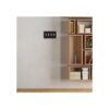Placa decorativa de pared con borde de cuerda cubierta de