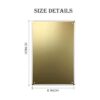 Placa de metal para pared con texto en inglés To Be A_2
