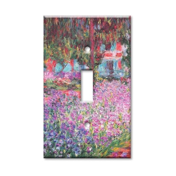 Placa de pared de palanca de una sola banda Monet el_1