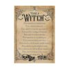 Placa de metal para pared con texto en inglés To Be A_1