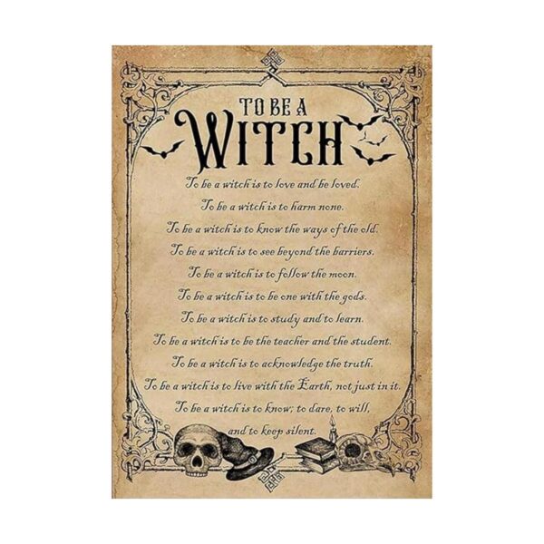 Placa de metal para pared con texto en inglés To Be A_1