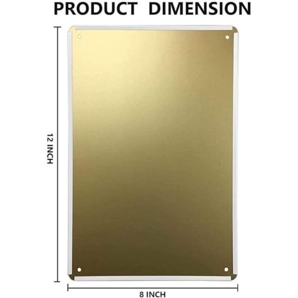 Placa de metal con diseño de bruja de cocina para póster_2
