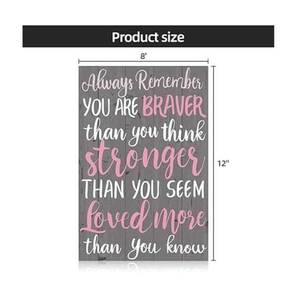 Placa de madera para colgar con motivo para decoración de