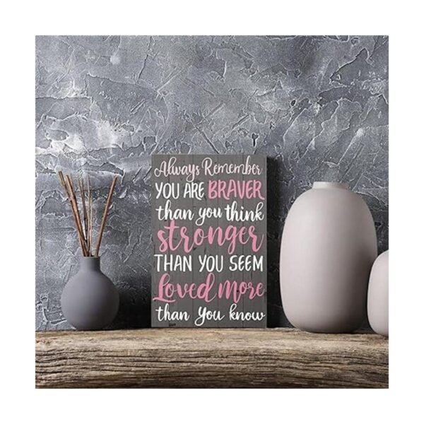 Placa de madera para colgar con motivo para decoración de
