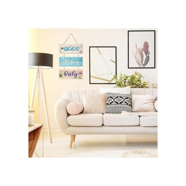 Placa de metal para colgar en la playa decoración de