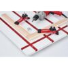 Pista en T de 36 pulgadas con tornillos de madera perfil_6
