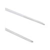 Pinzas extra largas de acero inoxidable pulido de 10.6