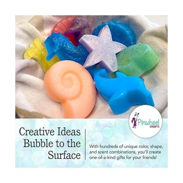 Pinwheel Crafts Kit de fabricación de jabón para niños_4