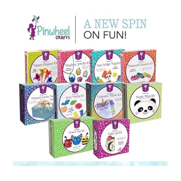 Pinwheel Crafts Kit de fabricación de jabón para niños_6