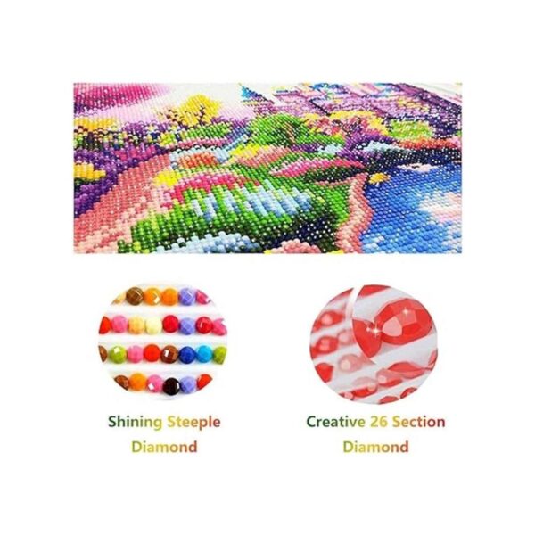 Pintura de diamante 5D para paisaje pintura con diamantes