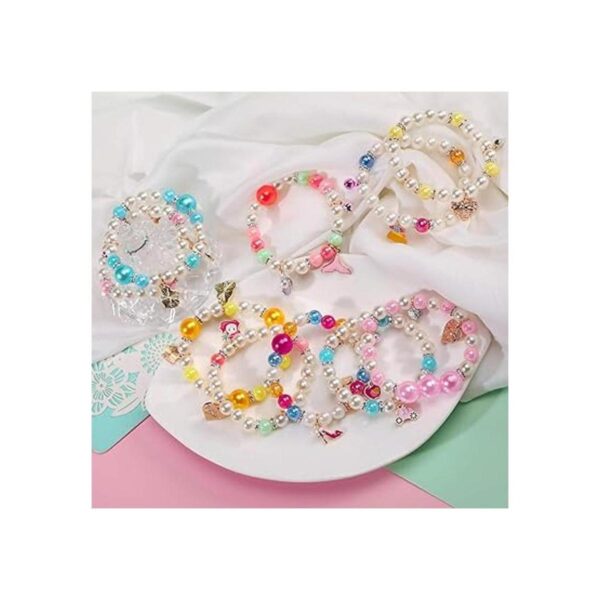 PinkSheep Pulseras de princesa de 10 piezas para niños y_2