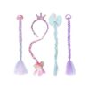 PinkSheep 4 piezas de unicornio sirena con purpurina_1