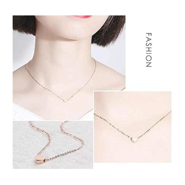 Pinhoollgo 200 cuentas espaciadoras en forma de corazón