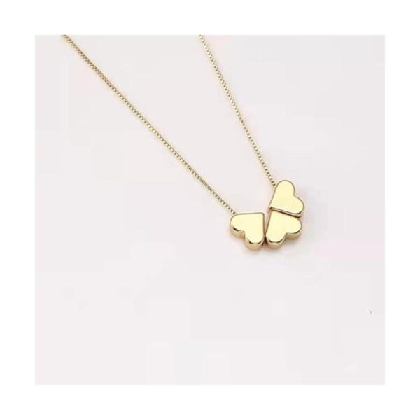 Pinhoollgo 200 cuentas espaciadoras en forma de corazón