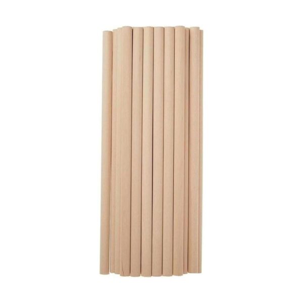 Pinehurst Crafts Varillas de madera sin terminar de 12 x_1