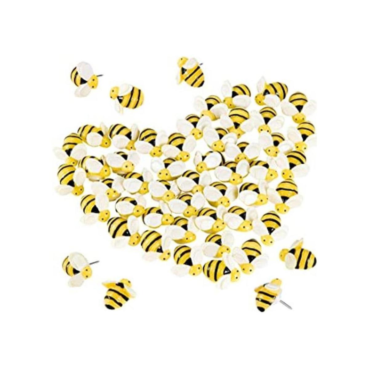Pinchos de abeja lindas abejas pulgar tachuelas