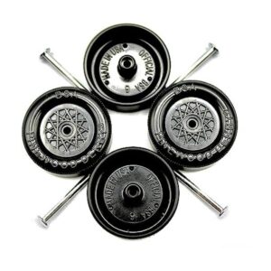 Pine Derby Car BSA Speed Wheels and Ejes Kit Torneado_1