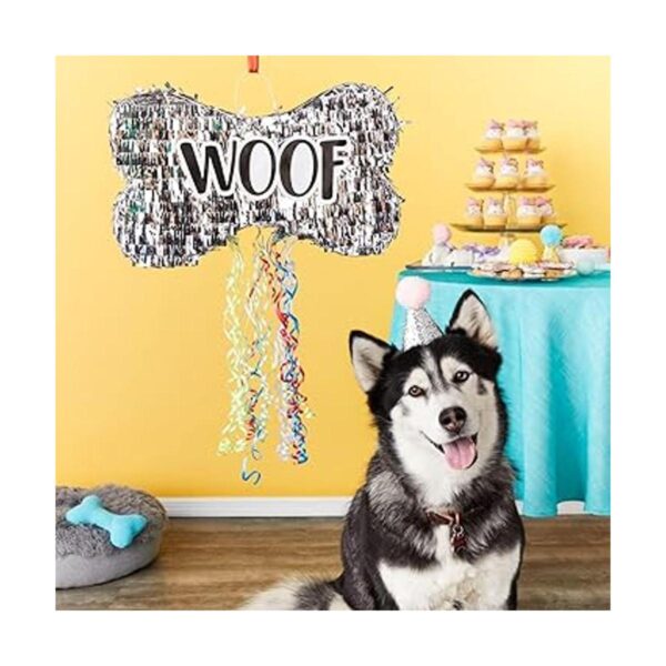 Pinata de hueso de perro para decoraciones de fiesta de_2
