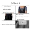 Pinafore Delantal de espalda cruzada para mujer con