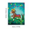 Pin The Tail On The Donkey Party Game póster de juego de