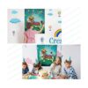 Pin The Tail On The Donkey Party Game póster de juego de