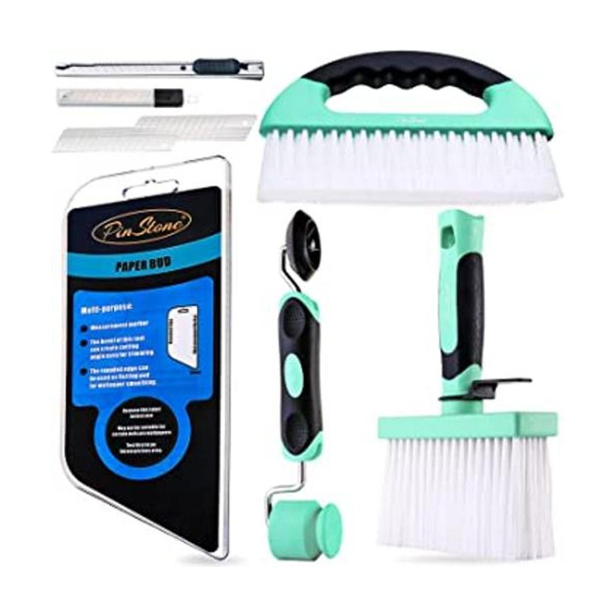 PinStone 15 herramientas de papel pintado con rodillo de