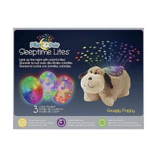 Pillow Pets Signature Snuggly Puppy Sleeptime Lite 1